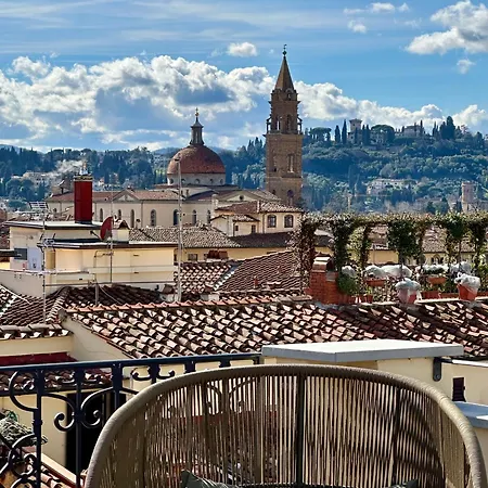 Acciaiuoli Penthouse Terrace View * Florence