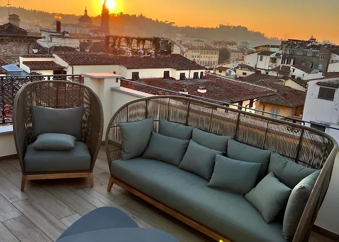 Lägenhet Acciaiuoli Penthouse Terrace View