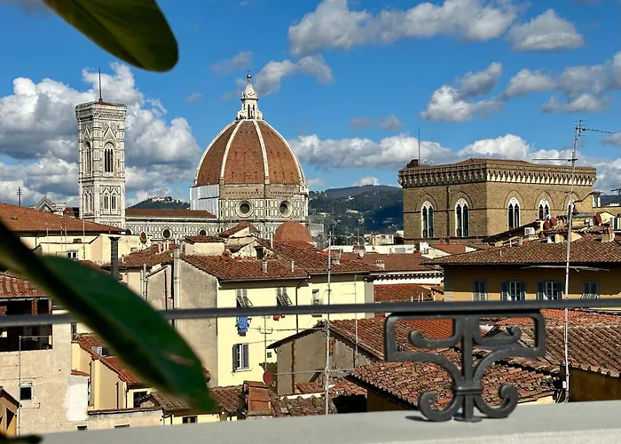 Acciaiuoli Penthouse Terrace View * Florens
