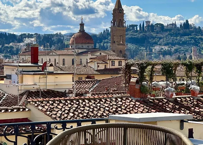 Acciaiuoli Penthouse Terrace View * Florens