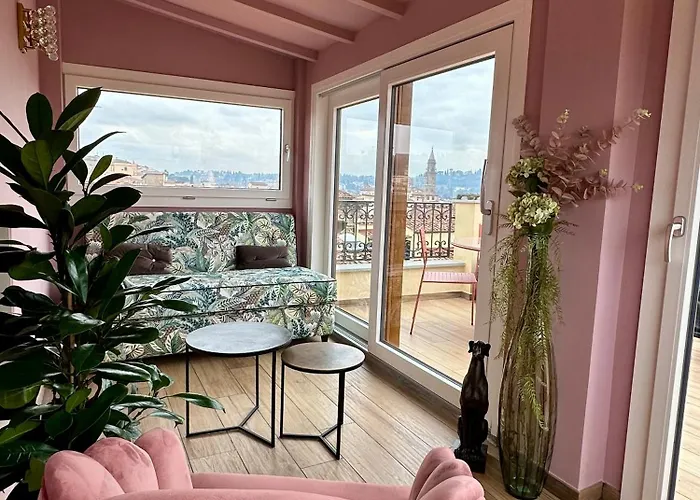 Acciaiuoli Penthouse Terrace View
